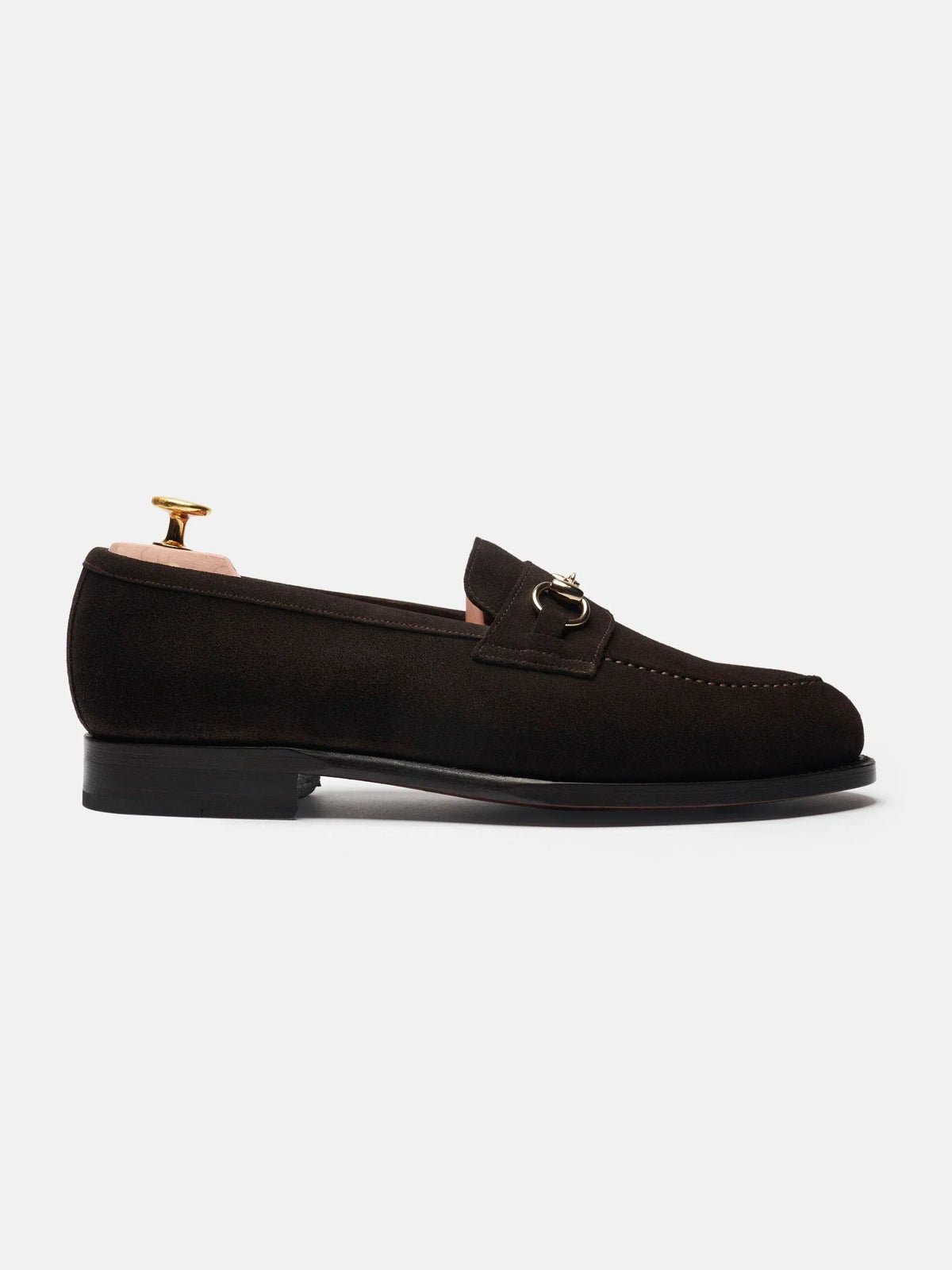 Horsebit Loafer - Brown Suede