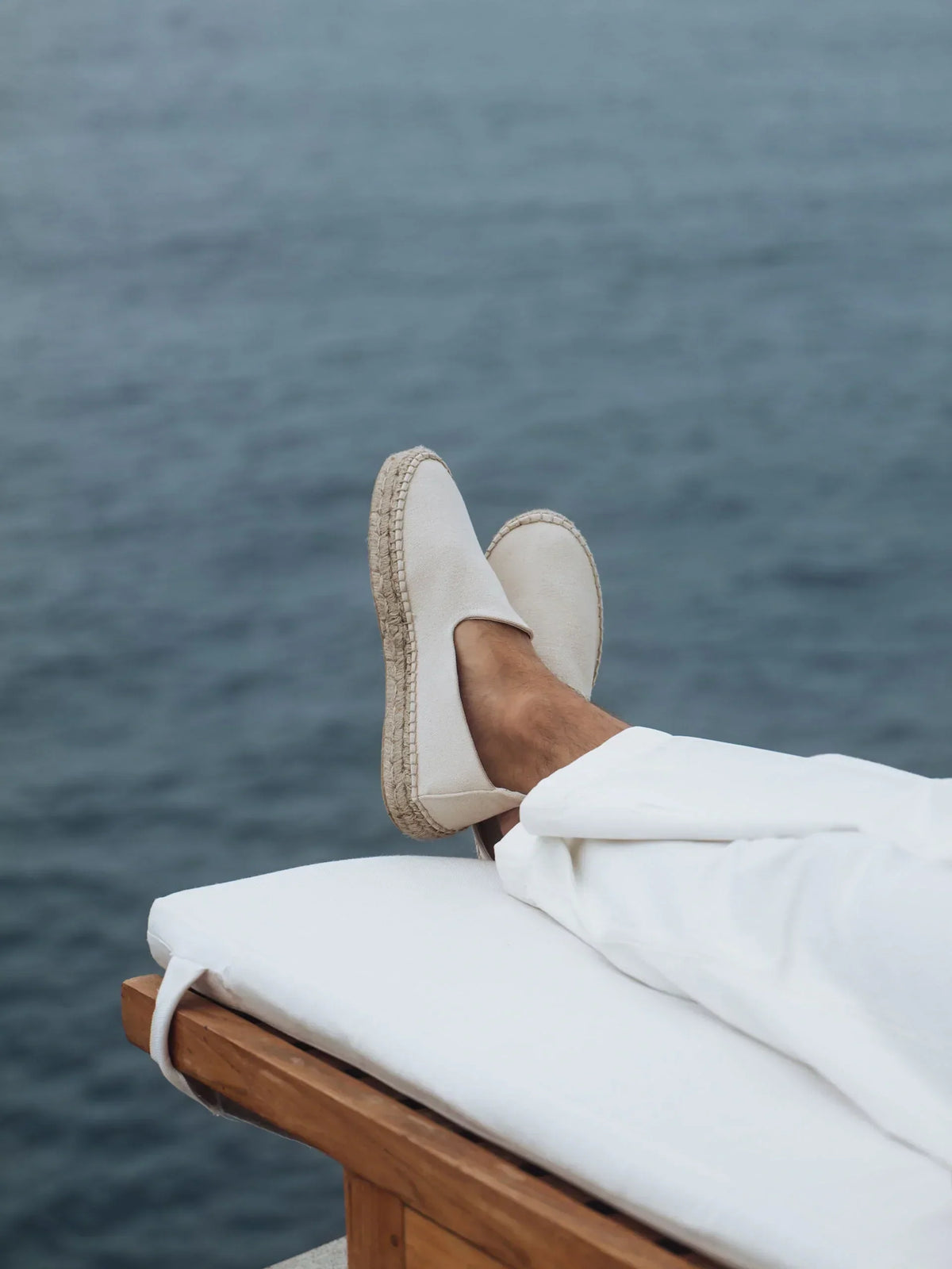 Espadrille - Ivory Canvas