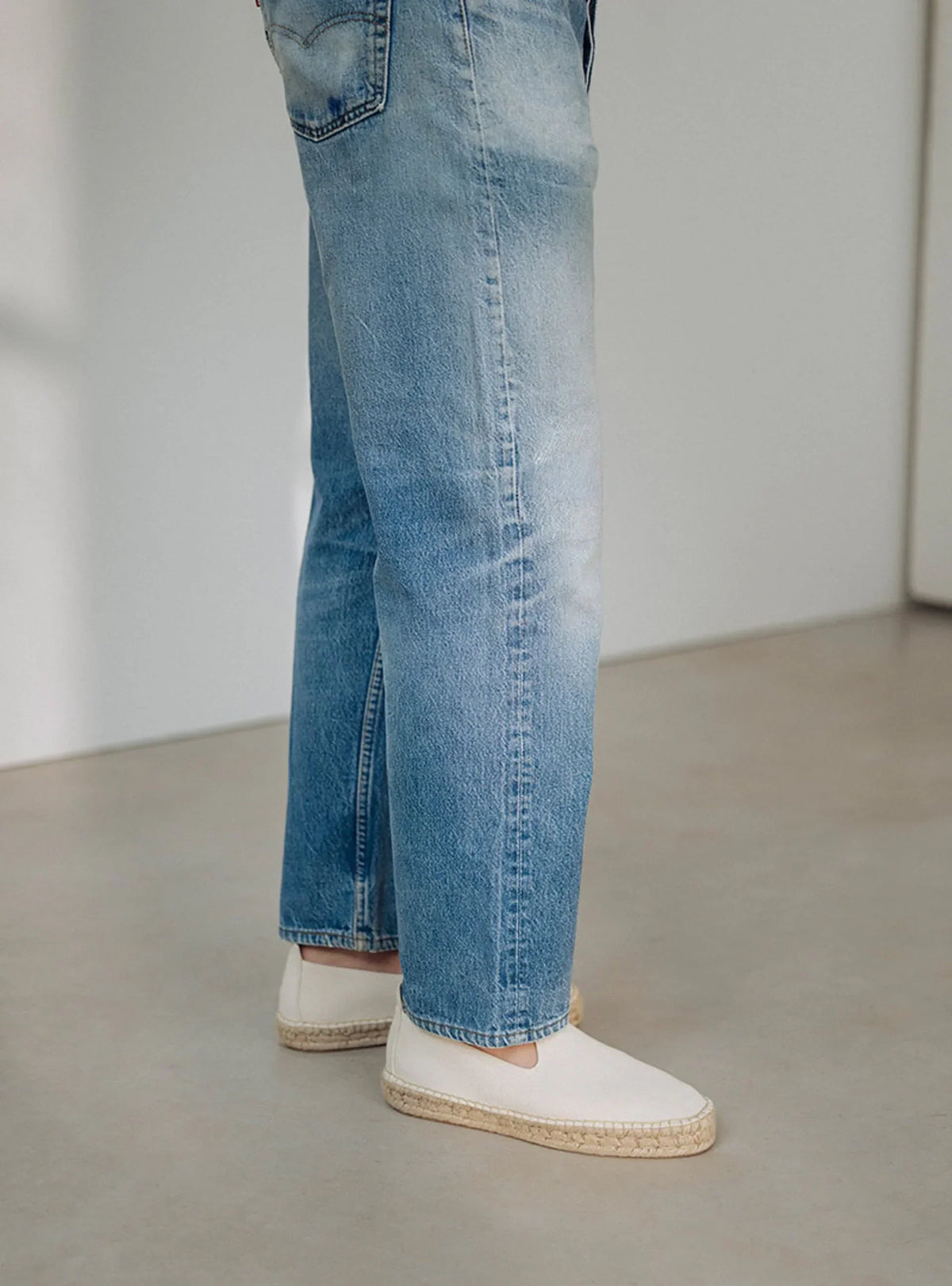 Espadrille - Ivory Canvas
