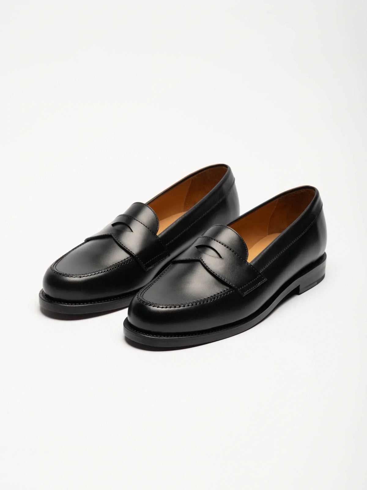 Ivy Loafer - Black Calf