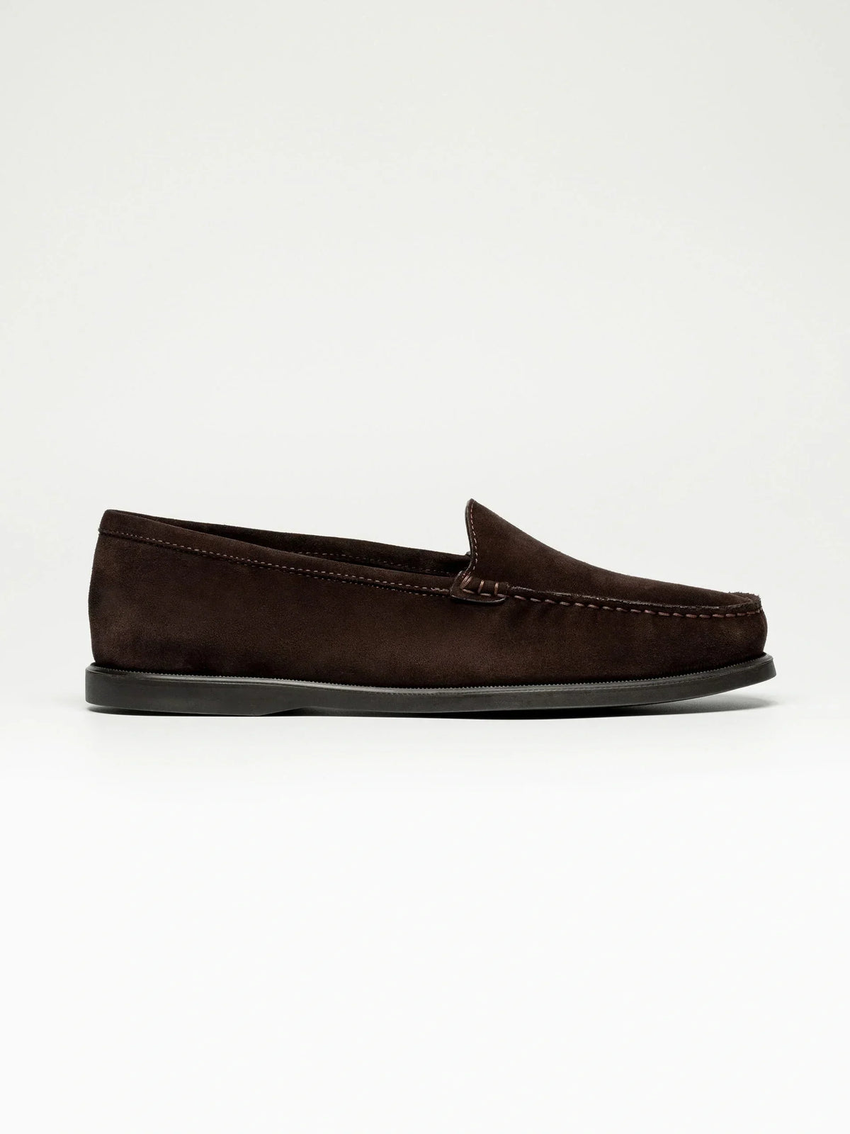 Venetian Loafer - Brown Suede