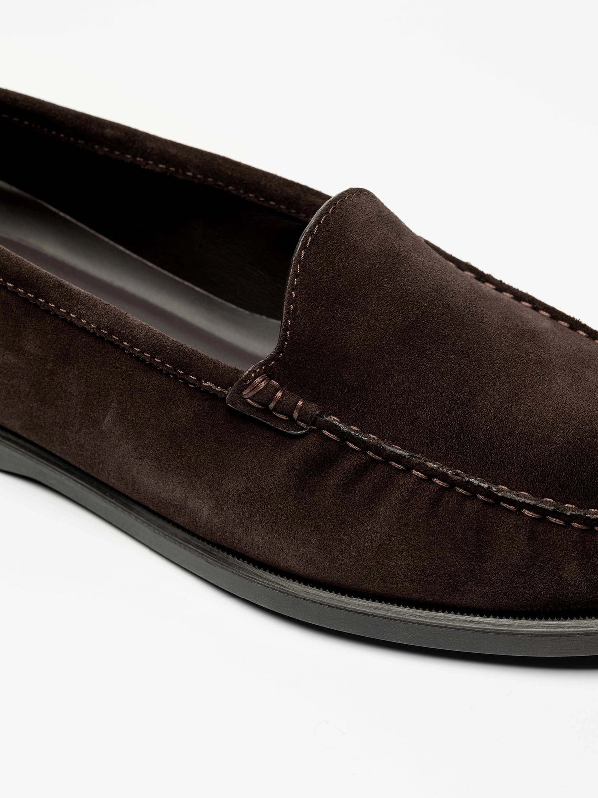 Venetian Loafer - Brown Suede