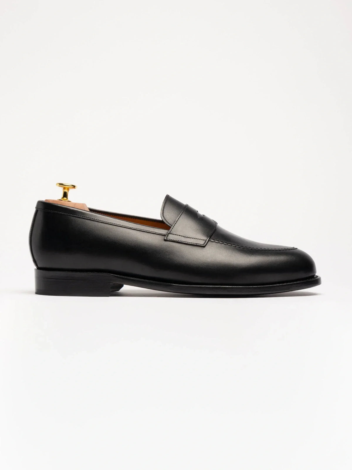 Penny Loafer - Black Calf