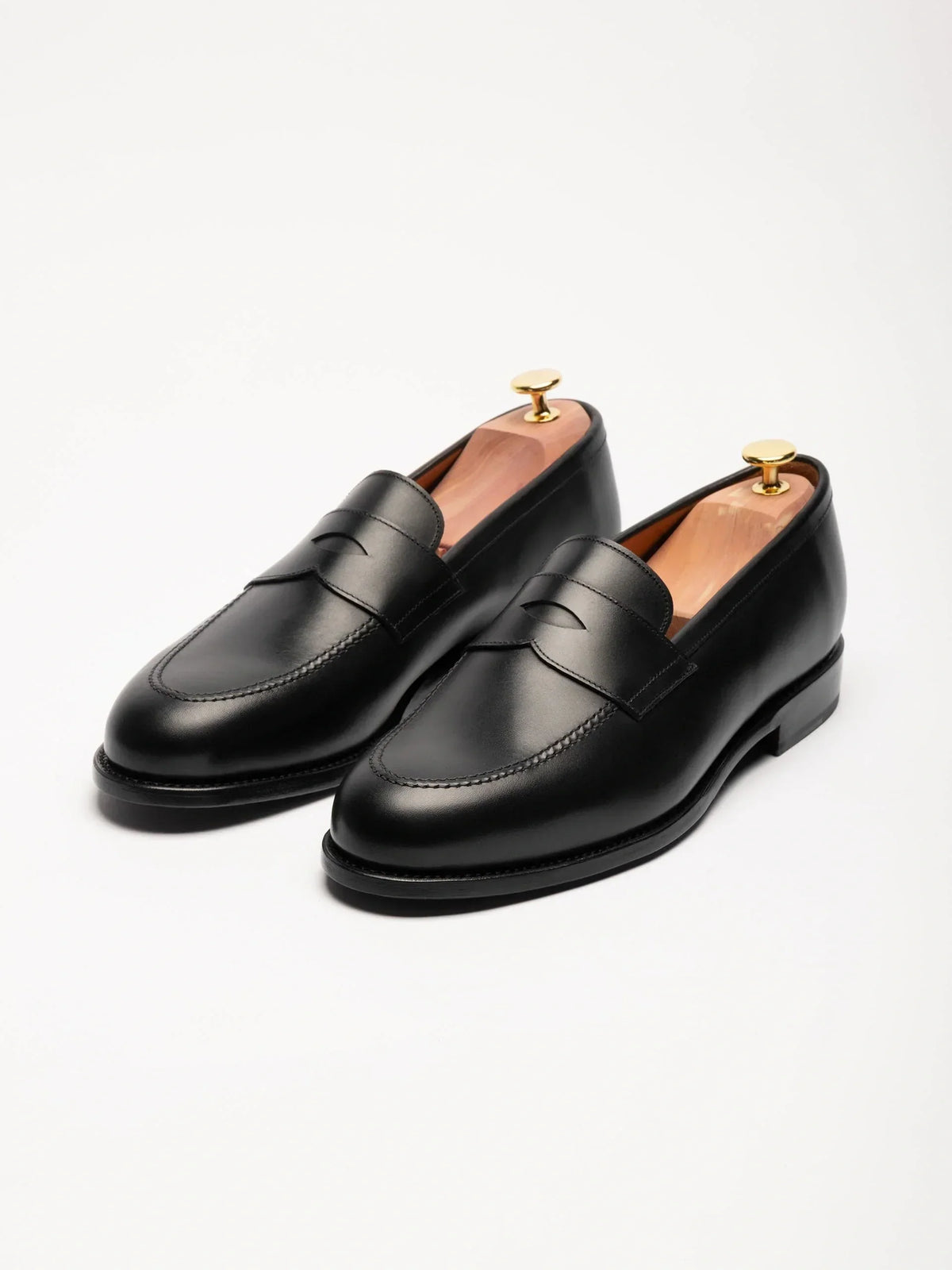 Penny Loafer - Black Calf