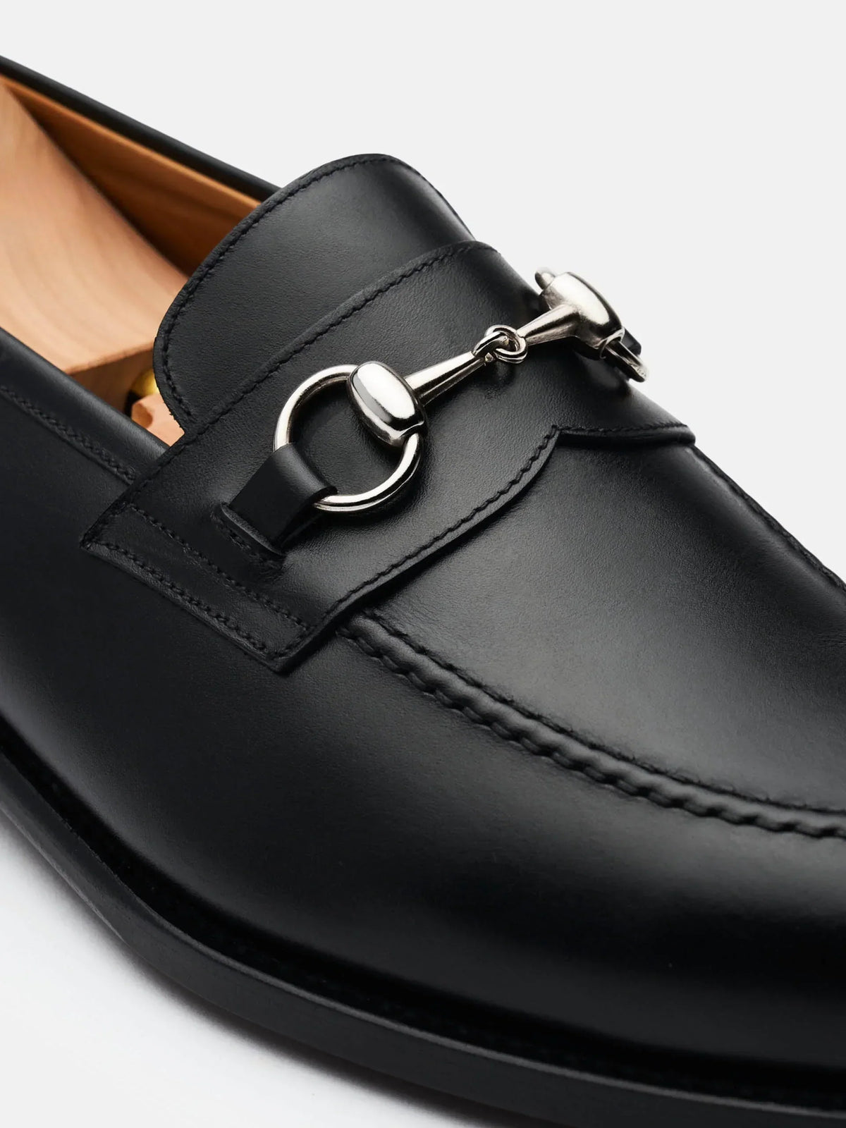 Horsebit Loafer - Black Calf