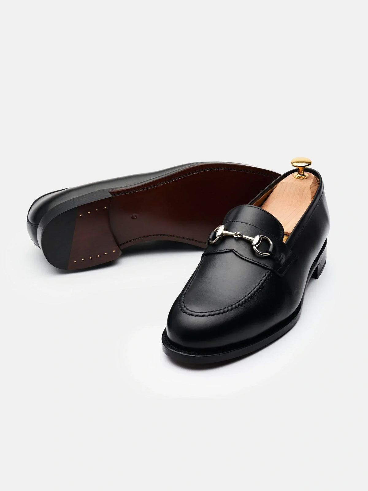 Horsebit Loafer - Black Calf