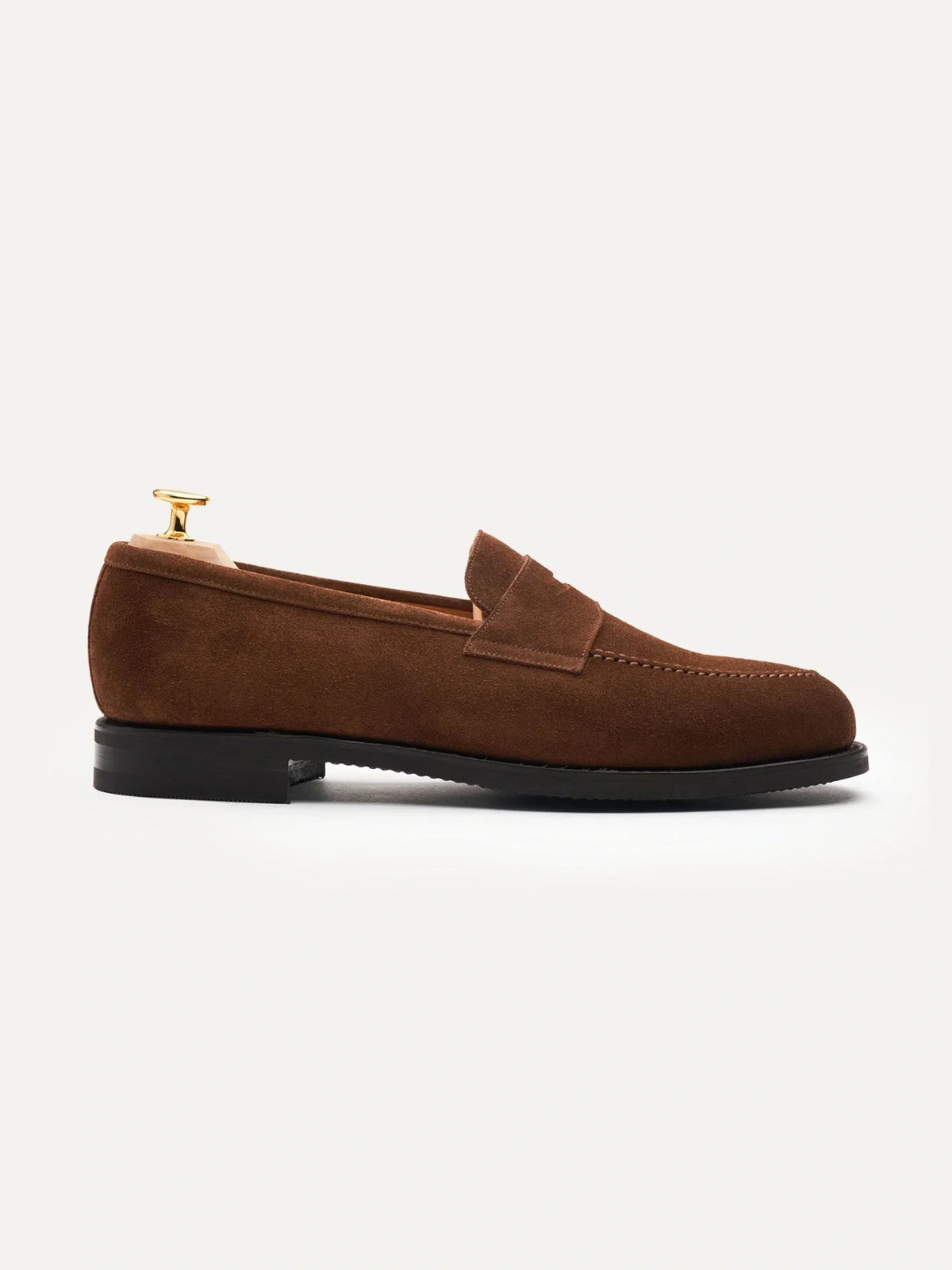 Penny Loafer - Medium Brown Suede