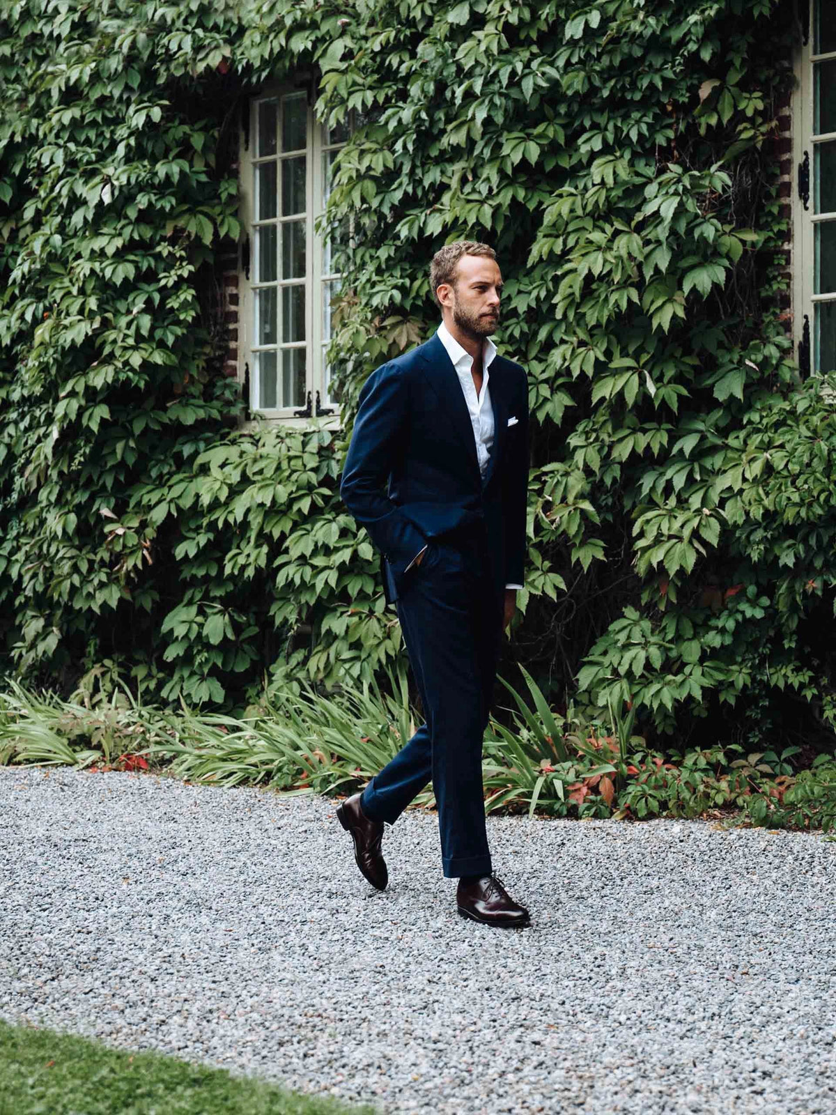 Hale Oxford - Burgundy Calf