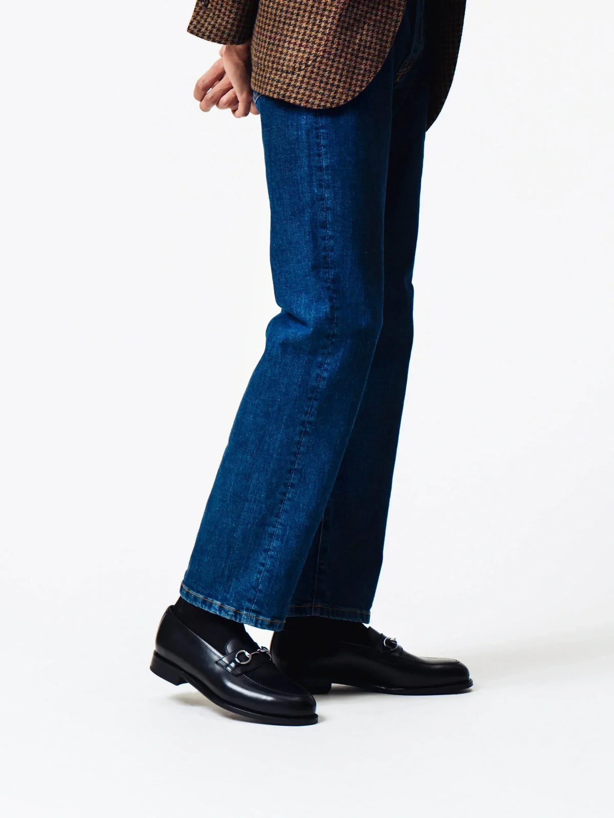 Horsebit Loafer - Black Calf