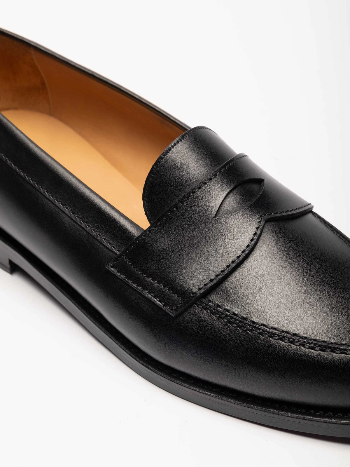 Ivy Loafer - Black Calf