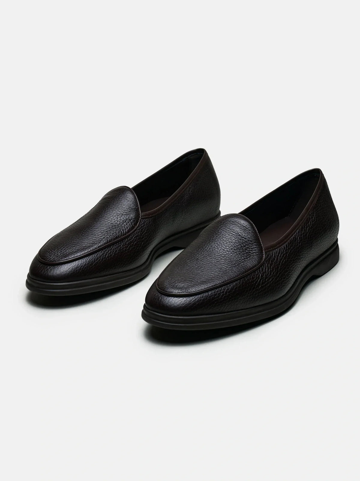 Belgian Loafer - Brown Deerskin