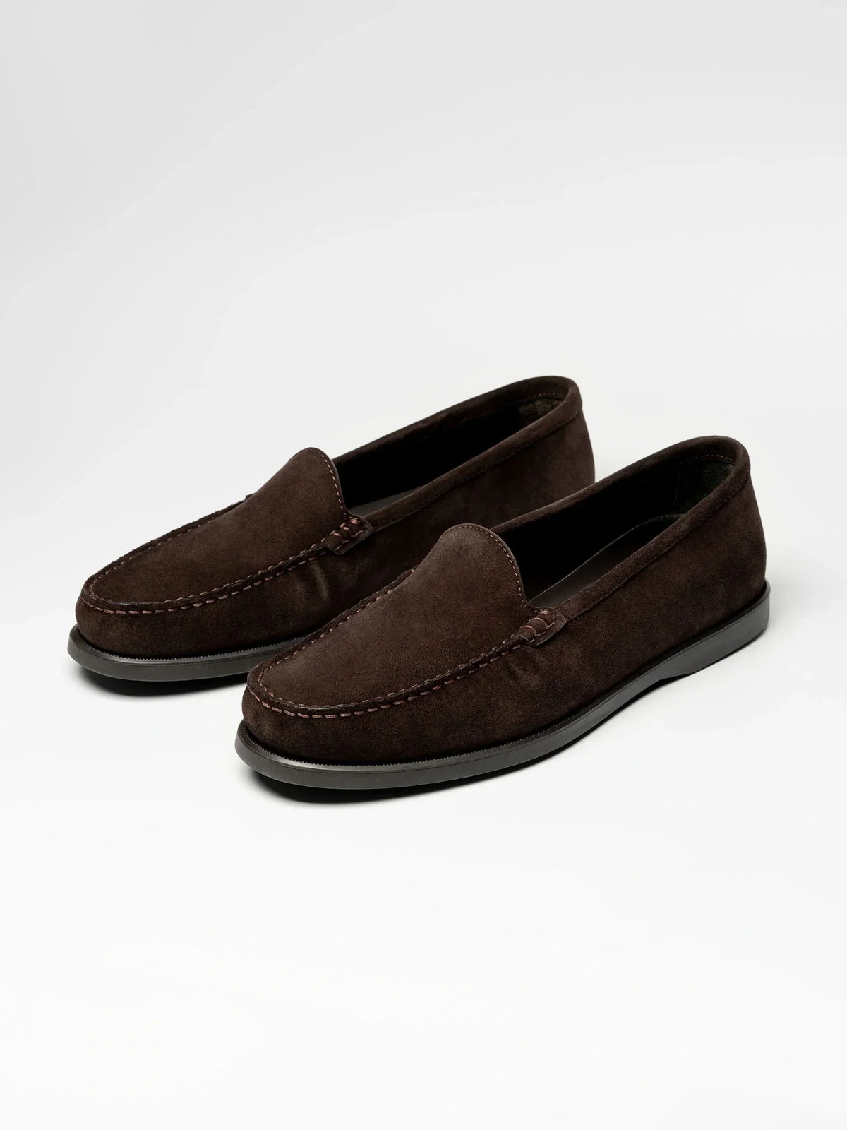 Venetian Loafer - Brown Suede