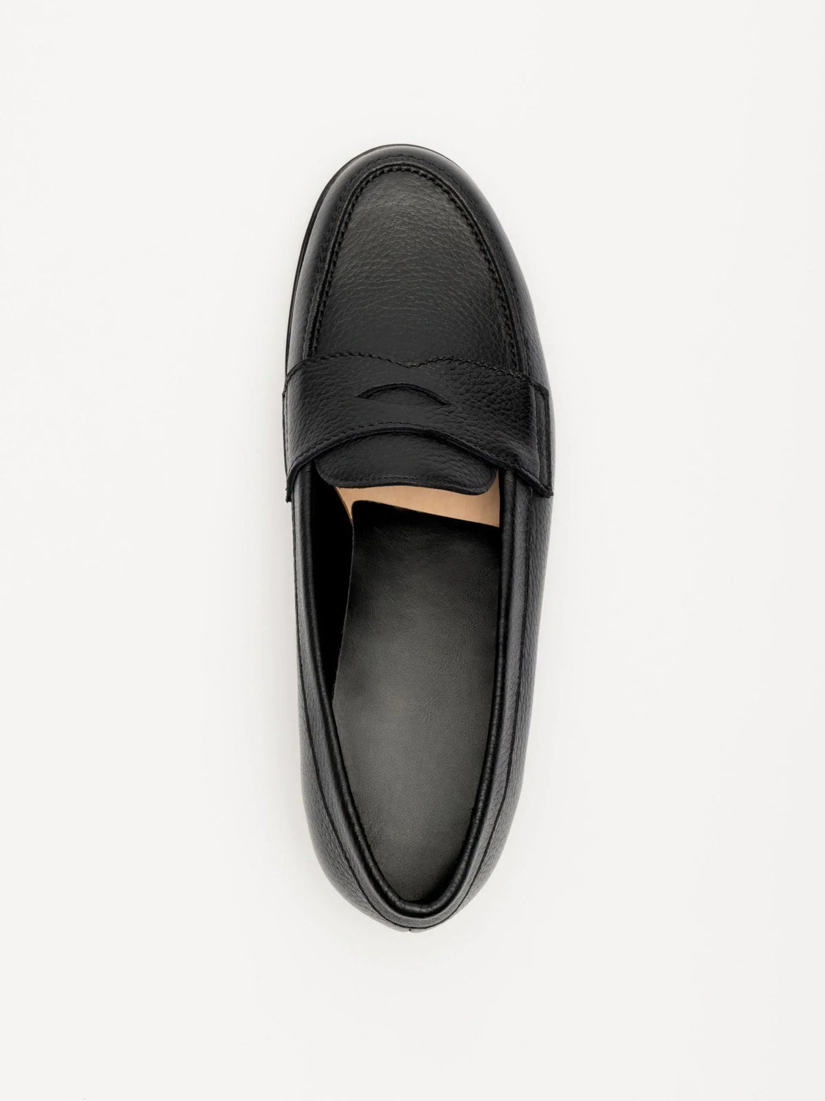 Ivy Loafer - Black Grain
