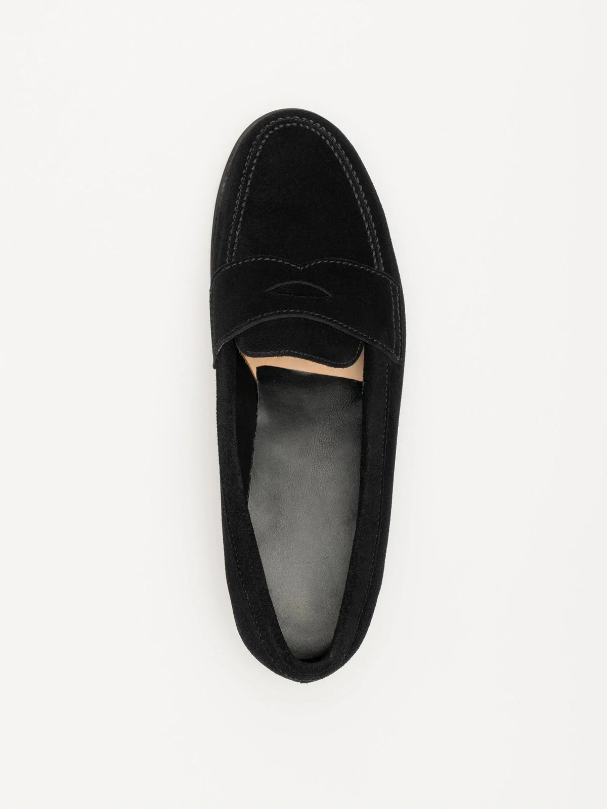 Ivy Loafer - Black Suede