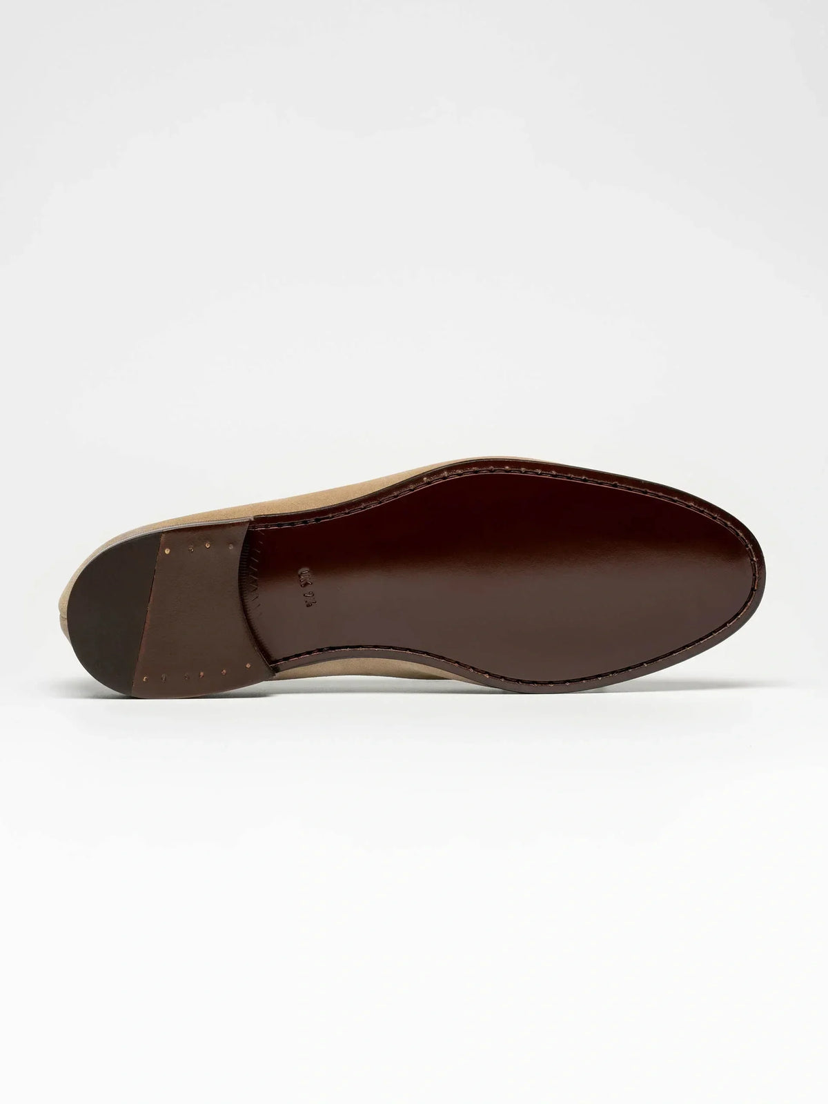 Belgian Loafer - Taupe Nubuck - Unlined