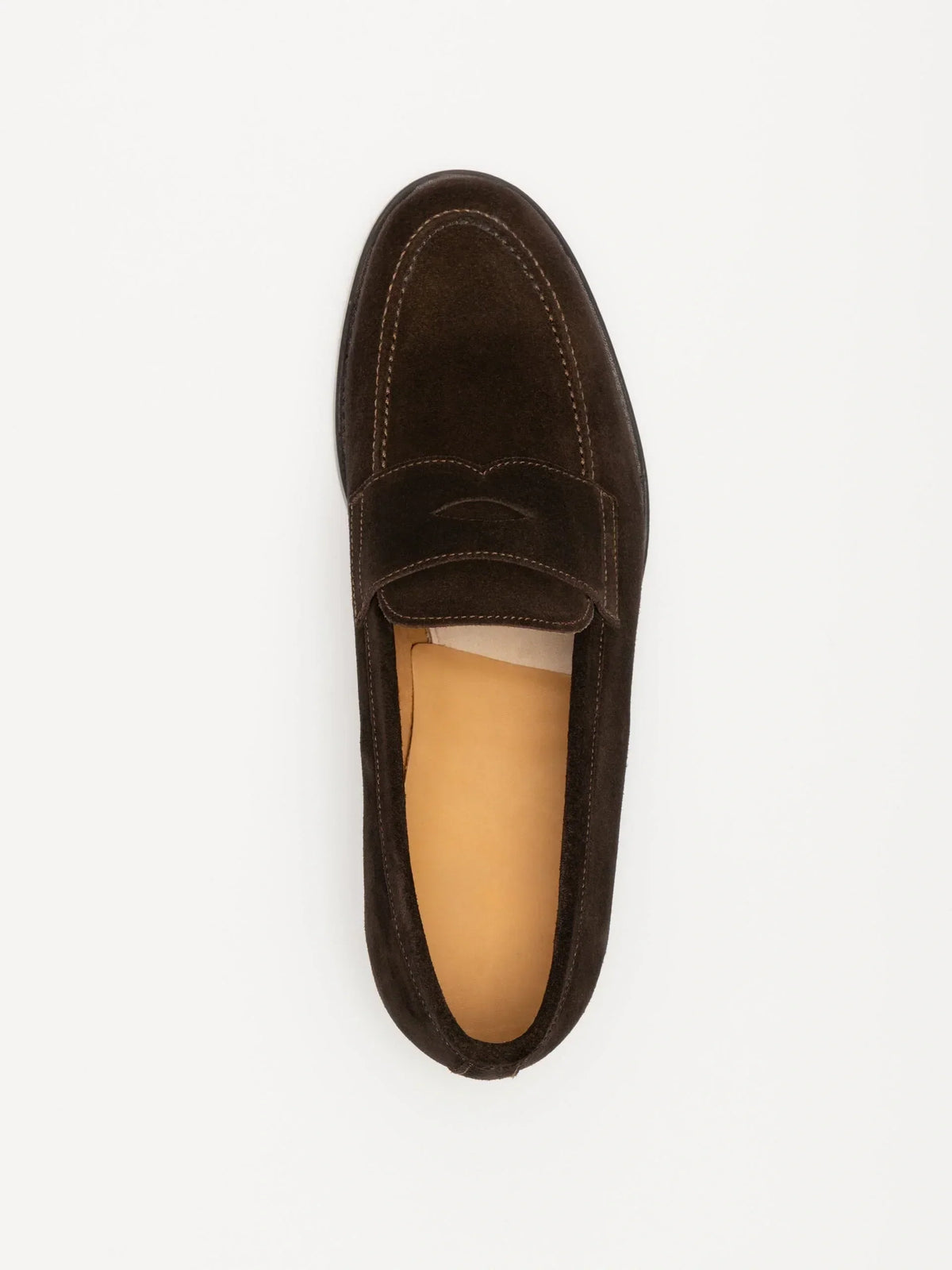 Hale Penny Loafer - Brown Suede